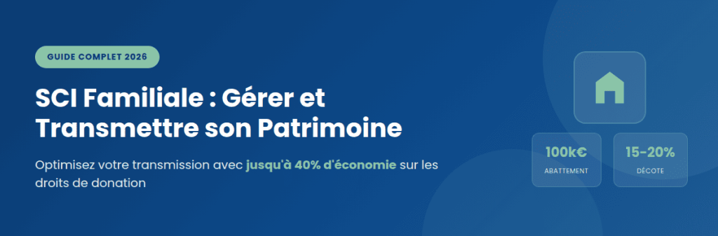SCI Familiale : Guide Complet | Avantages, Fiscalité, Transmission