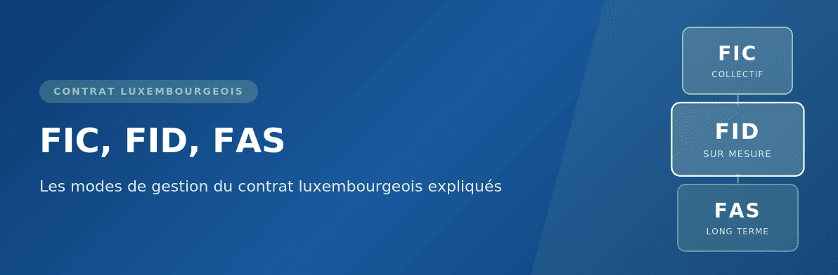 fic fid fas gestion de contrat luxembourgeois