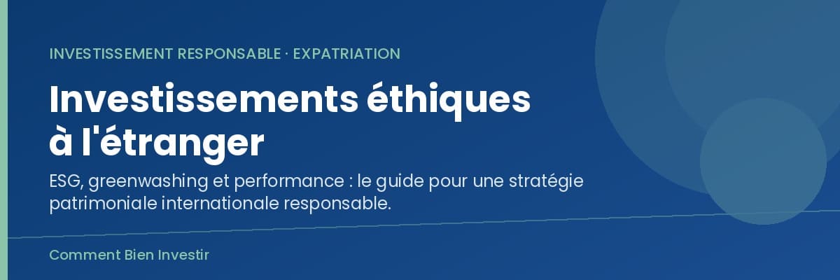 Investissements éthiques